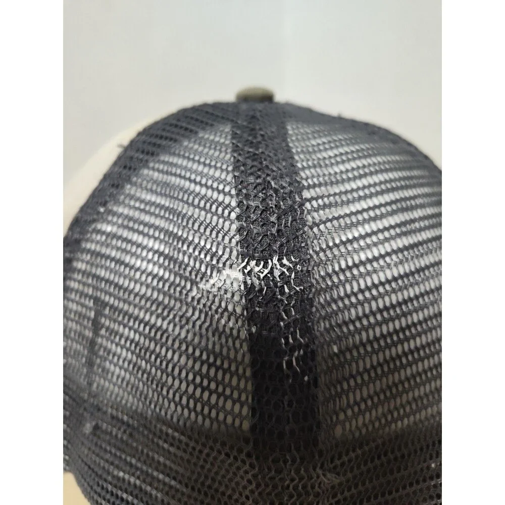 Patagonia Hat Unisex Snapback‎ Grey Mesh Summer Cap Thrashed Paint